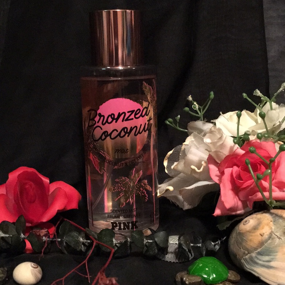 NWT PINK BRONZED COCONUT